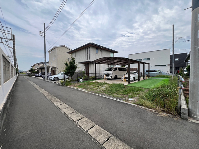 大磯町西小磯の土地（売地）